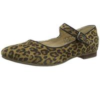 Hush Puppies Correa Melissa, Zapatos Planos Mary Jane Mujer, Leopardo, 40.5 EU
