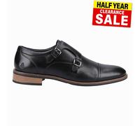 Hush Puppies David Hombre Espuma Viscoelástica Elegante Cuero Casual Doble Monje