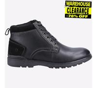 Hush Puppies Dean MEMORY FOAM Botín De Hombre Con Cordones Negro