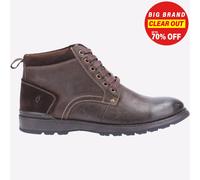 Hush Puppies Dean MEMORY FOAM Botín De Tobillo Con Cordones Para Hombre Marrón