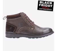 Hush Puppies Dean MEMORY FOAM Botín De Tobillo Con Cordones Para Hombre Marrón