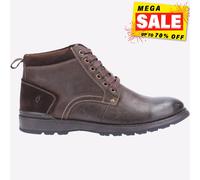 Hush Puppies Dean MEMORY FOAM Botín De Tobillo Con Cordones Para Hombre Marrón