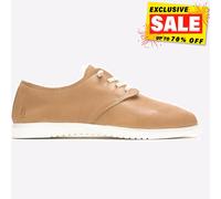 Hush Puppies Diario Mujer Casual Vestido de Cuero Zapatos con Cordones Marrón