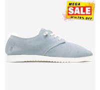 Hush Puppies Diario Mujer Cuero Casual Vestido Zapatos con Cordones Azul