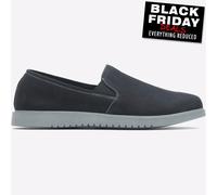 Hush Puppies Diario Mujer de Piel sin Cordones Casual Vestido Zapatos Negros