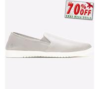Hush Puppies Diario Mujer sin Cordones Cuero Casual Vestido Zapatos Gris