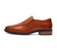 Hush Puppies Donovan Zapatos De Cuero Tan Tipo Mocasín Para Hombre, Formal