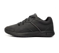 Hush Puppies el Buen Entrenador Hombre Ancho Para Cuero Casual Moda Shoes Negro