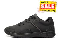 Hush Puppies el Buen Entrenador Hombre Ancho Para Cuero Casual Moda Shoes Negro