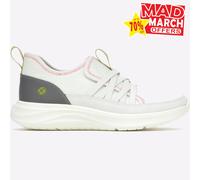 Hush Puppies Zapatillas Elevate Paso Mujer – Casual sin cordones Blanco