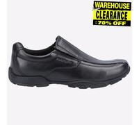 Hush Puppies Elijah Niños Senior Smart MEMORY FOAM Zapato Escolar Negro