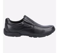 Hush Puppies Elijah Niños Senior Smart MEMORY FOAM Zapato Escolar Negro