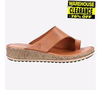 Hush Puppies Sandalias Elissa Tira al Dedo Mujer Verano Moda Informal Marrón