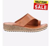 Hush Puppies Sandalias Elissa Tira al Dedo Mujer Verano Moda Informal Marrón