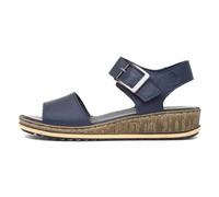 Hush Puppies Ellie, Sandalia Mujer, Navy, 41.5 EU