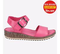Hush Puppies Ellie Sandalias De Cuero De Moda Para Mujeres Rosa