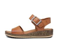 Hush Puppies Ellie - Sandalias de cuña para mujer, Tan, 37 EU