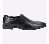 Hush Puppies Ellis Para Hombre Zapat. Formales Cuero MEMORY FOAM Negro