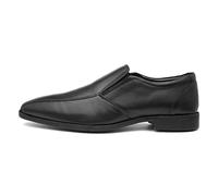 Hush Puppies Ellis, Zapatos para Uniformes de Escuela Hombre, Black, 44.5 EU