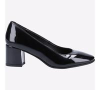 Hush Puppies Espuma Viscoelástica Mujer Elegante Formal Anna Charol Negro