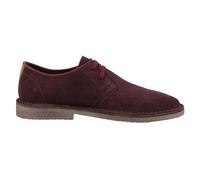 Hush Puppies Explorar Hombre Ante Memoria Espuma Informal Zapatos Moda Burdeos