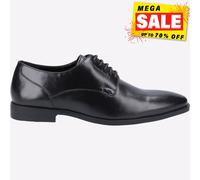 Hush Puppies Ezra Zapatos Formales Inteligentes De Cuero Para Hombre Negros