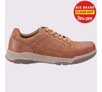 Hush Puppies Finley Espuma Viscoelástica Moda Casual Relajado Zapatilla Mens Tan
