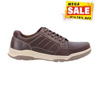 Hush Puppies Finley Cordones Zapatos Hombre Marrón Café