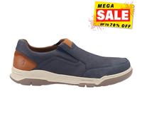 Hush Puppies Fletcher Hombre Informal Relajado Memoria Foam Zapatos sin Cordones