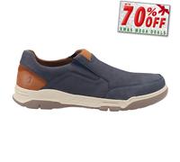 Hush Puppies Fletcher Hombre Informal Relajado Memoria Foam Zapatos sin Cordones