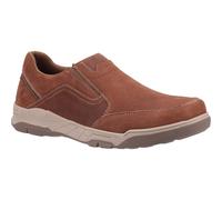 Hush Puppies Fletcher Slip Ons Zapatos Para Hombre En Marrón