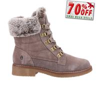 Hush Puppies Florence Mujer Memeory Foam Caminar Moda Exterior Botas Color Café