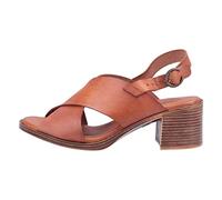 Hush Puppies Gabrielle Heeled Sandal, Sandalia con taln Mujer, Tan, 38 EU