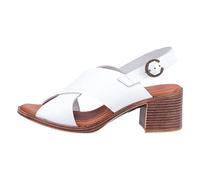 Hush Puppies Gabrielle Heeled Sandal, Sandalia con taln Mujer, White, 38 EU
