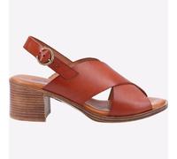 Hush Puppies Gabrielle Mujer de Piel Vestido Casual Sandalias de Moda Bronceado