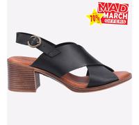 Hush Puppies Gabrielle Mujer Vacaciones Playa Verano Moda Fiesta Sandalias Negra