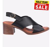 Hush Puppies Sandalia de tacón Gabrielle, talón Mujer, Black, 36 EU