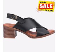 Hush Puppies Gabrielle Mujer Vacaciones Playa Verano Moda Fiesta Sandalias Negra