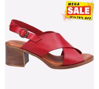 Hush Puppies Gabrielle Mujer Verano Vacaciones Playa Moda Fiesta Sandalia Rojo