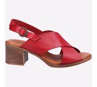 Hush Puppies Gabrielle Mujer Verano Vacaciones Playa Moda Fiesta Sandalia Rojo