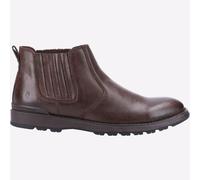 Hush Puppies Gary Moda Hombre Informal Espuma Viscoelástica Bota Chelsea Marrón