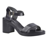 Hush Puppies Georgia, Sandalias de tacón para Mujer, Black, 40 EU