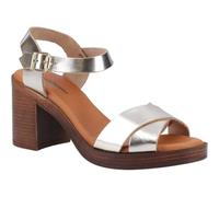 Hush Puppies Georgia, Sandalias de tacón para Mujer, Gold, 40 EU