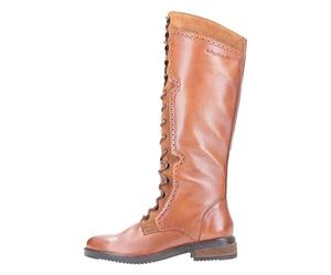 Hush Puppies Girl's Rudy High Boots, Brown Tan Tan, 3 UK