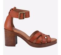 Hush Puppies Giselle Sandalia De Moda Para Mujeres Color Tan