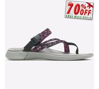 Hush Puppies Good Tira Al Dedo Mujer Senderismo Eco Sandalias Playa Verano Negro