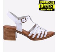 Hush Puppies Greta Mujer Clásico Casual Moda Verano Sandalias de Tacón Blanco