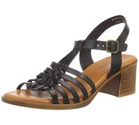 Hush Puppies Greta, Sandalia con talón Mujer, Black, 41 EU