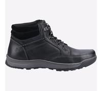 Hush Puppies Botines Grover para hombre – Espuma viscoelástica y cordones – Negro