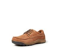 Hush Puppies Tucker, Zapatos de Cordones Derby Hombre, Marrón (Tan Nubuck Tan), 46 EU